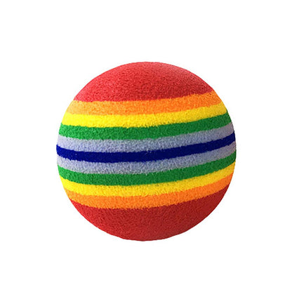 Colorful Interactive Cat Toy Ball