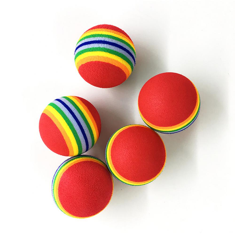 Colorful Interactive Cat Toy Ball