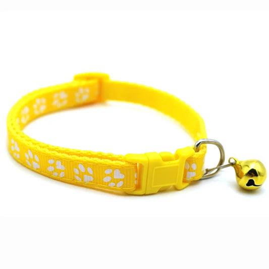 Colorful Pet Collar with Bell