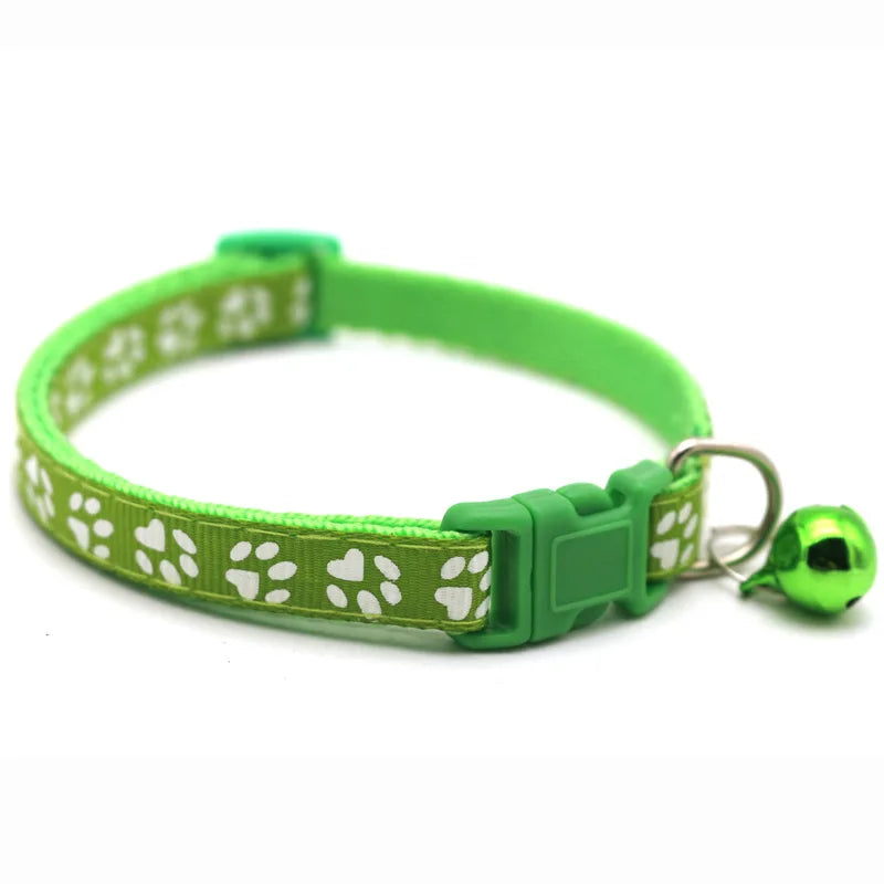 Colorful Pet Collar with Bell