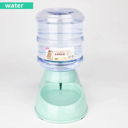 Large Capacity Pet Feeder & Water Dispenser