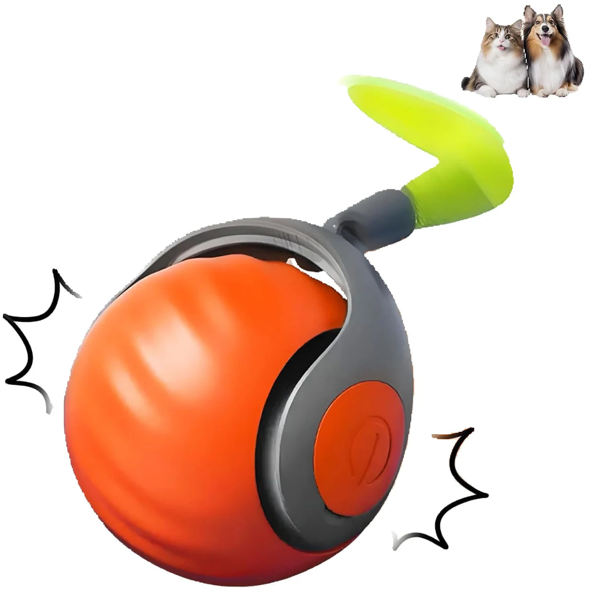 Automatic Moving Balls for Cats & Dogs