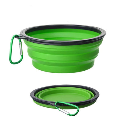 Collapsible Silicone Dog Bowl