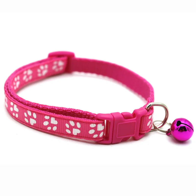 Colorful Pet Collar with Bell