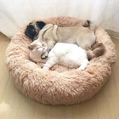 Lit rond pour grands chiens