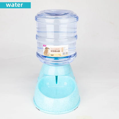 Large Capacity Pet Feeder & Water Dispenser