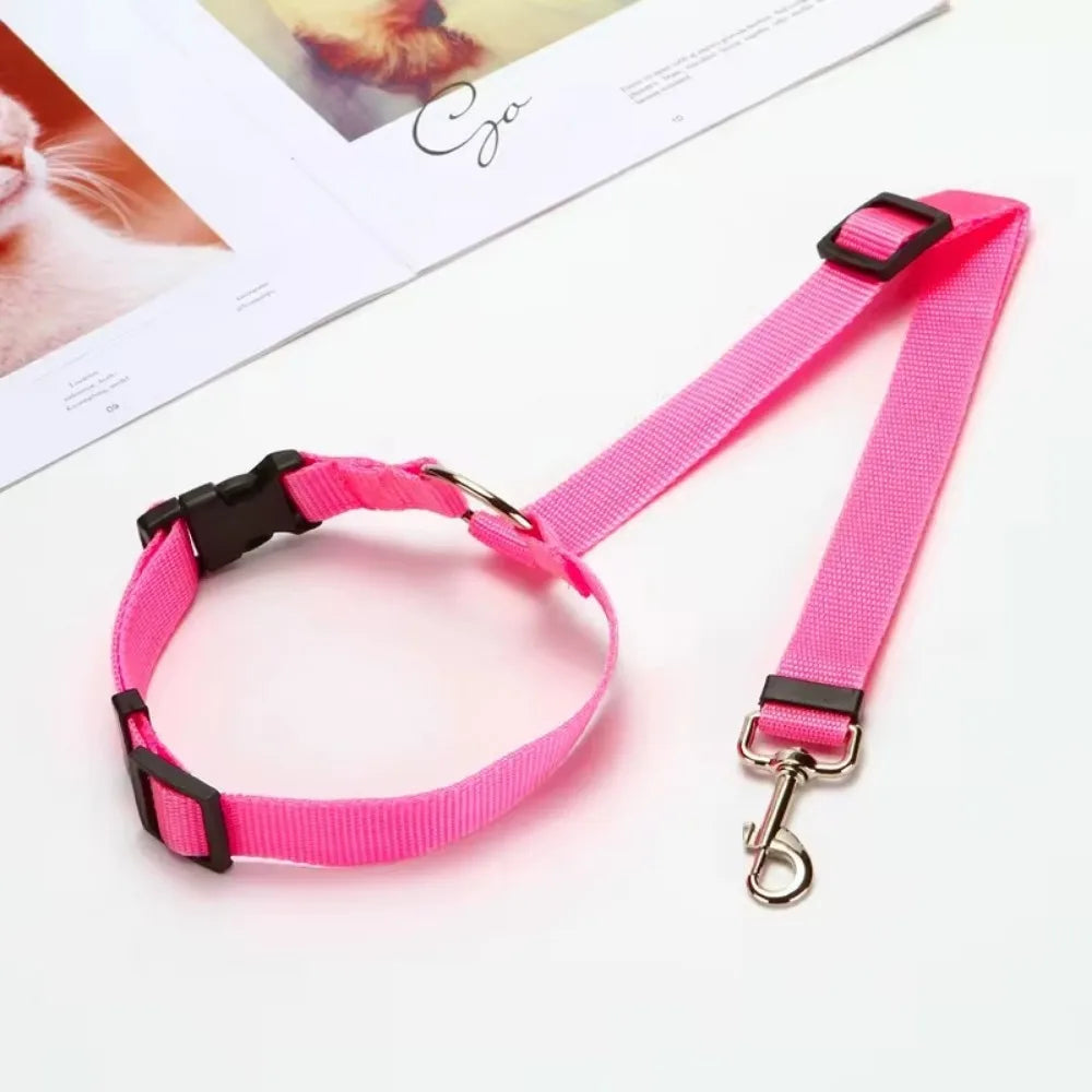 Two-in-One Pet Car Seat Belt