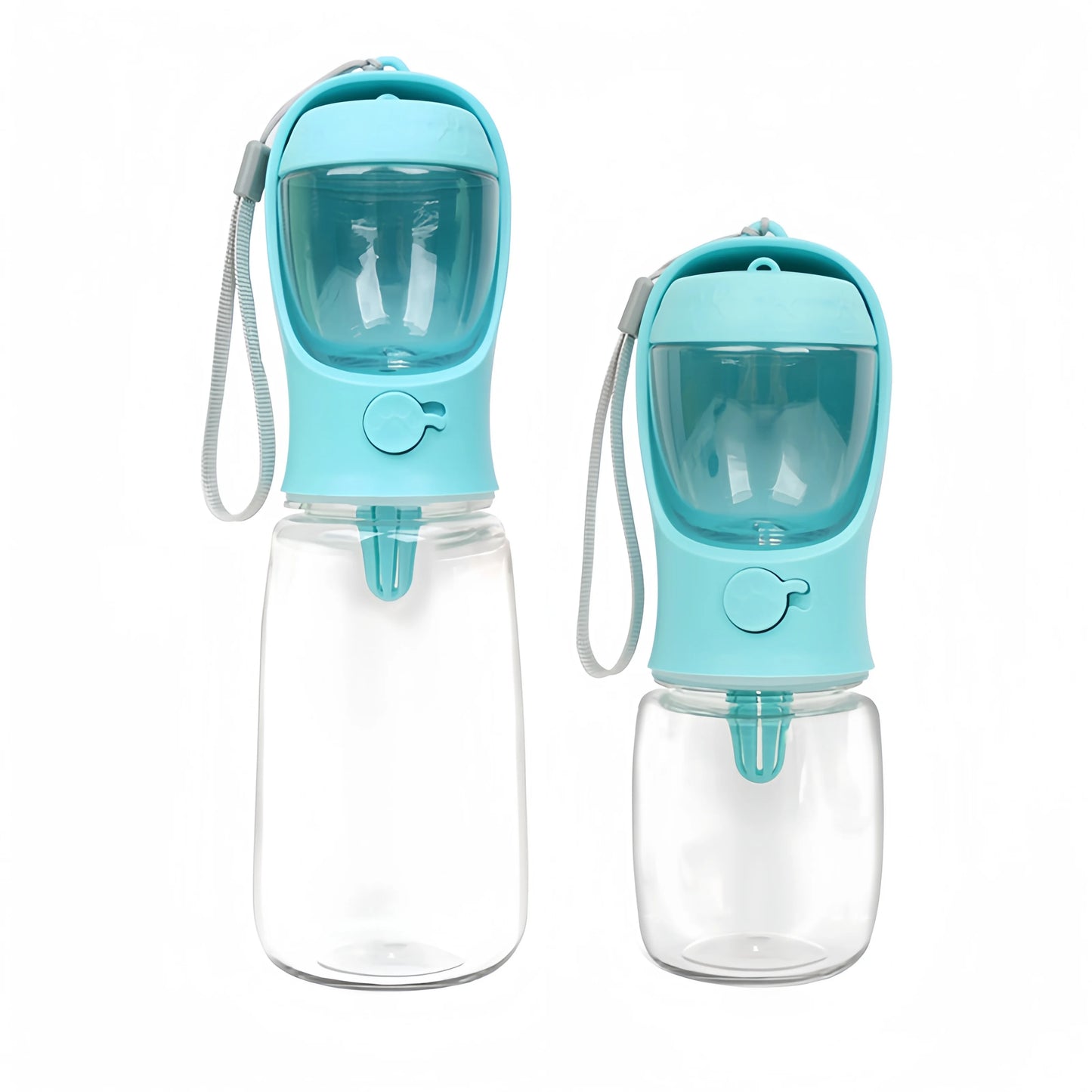 Bouteille d'eau portable pour chien et chat avec rangement