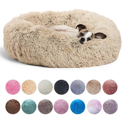 Lit rond pour grands chiens