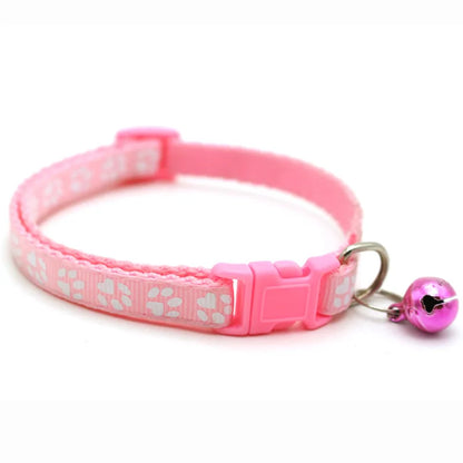 Colorful Pet Collar with Bell