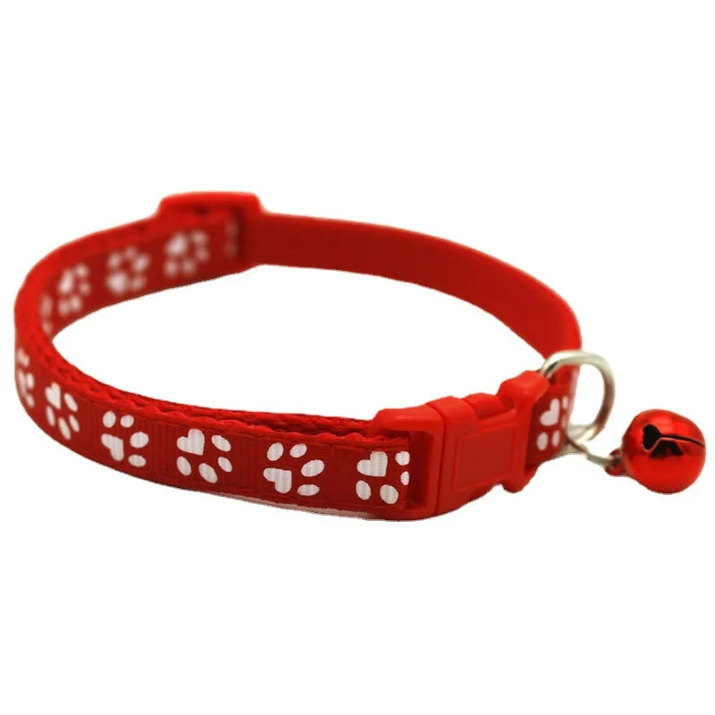 Colorful Pet Collar with Bell