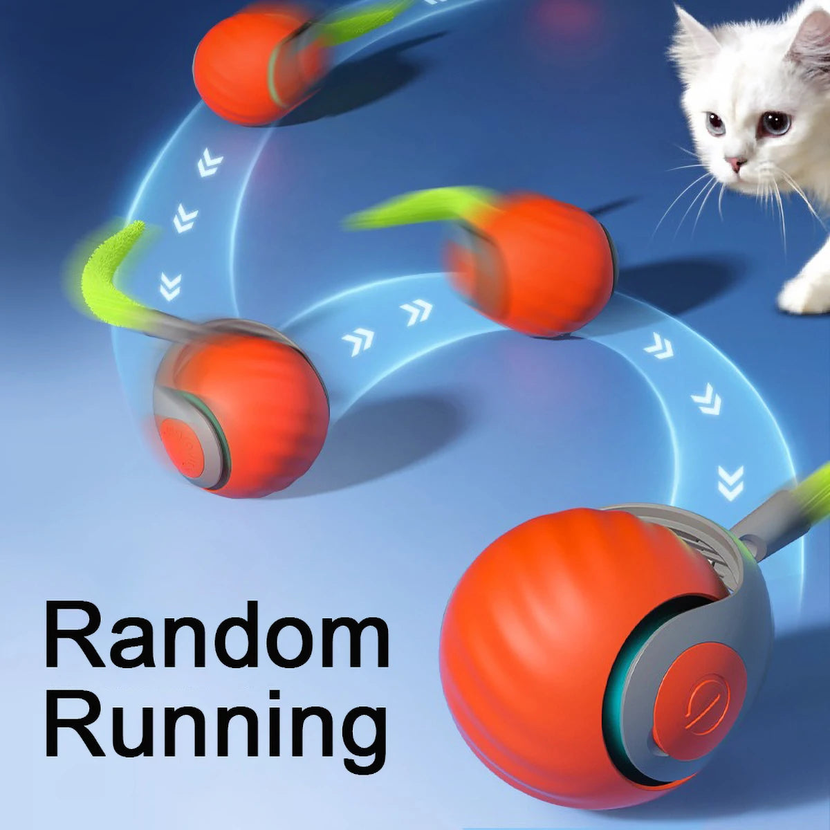 Automatic Moving Balls for Cats & Dogs