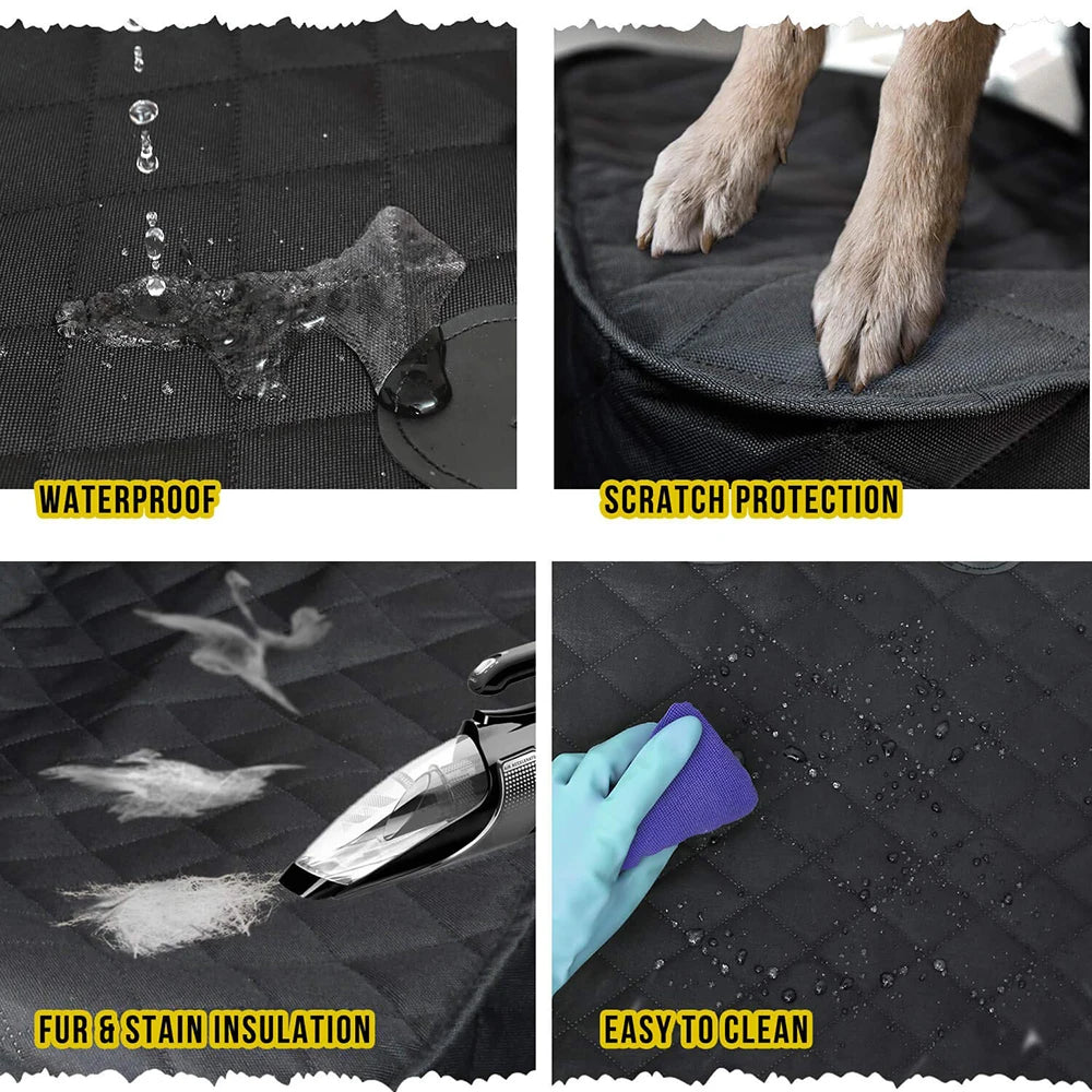 Housse de siège auto pour chien 100 % imperméable