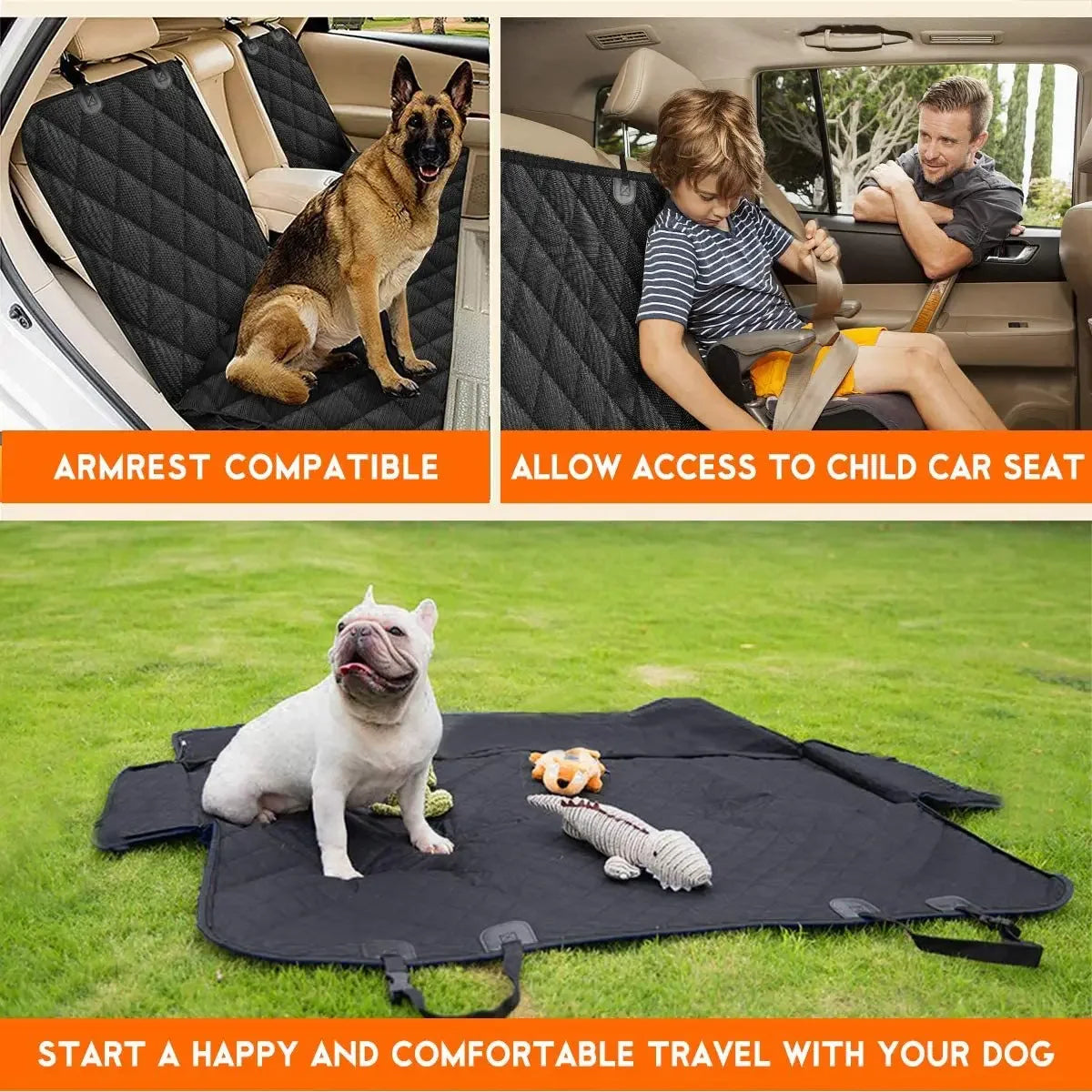 Waterproof Dog Car Seat Protector