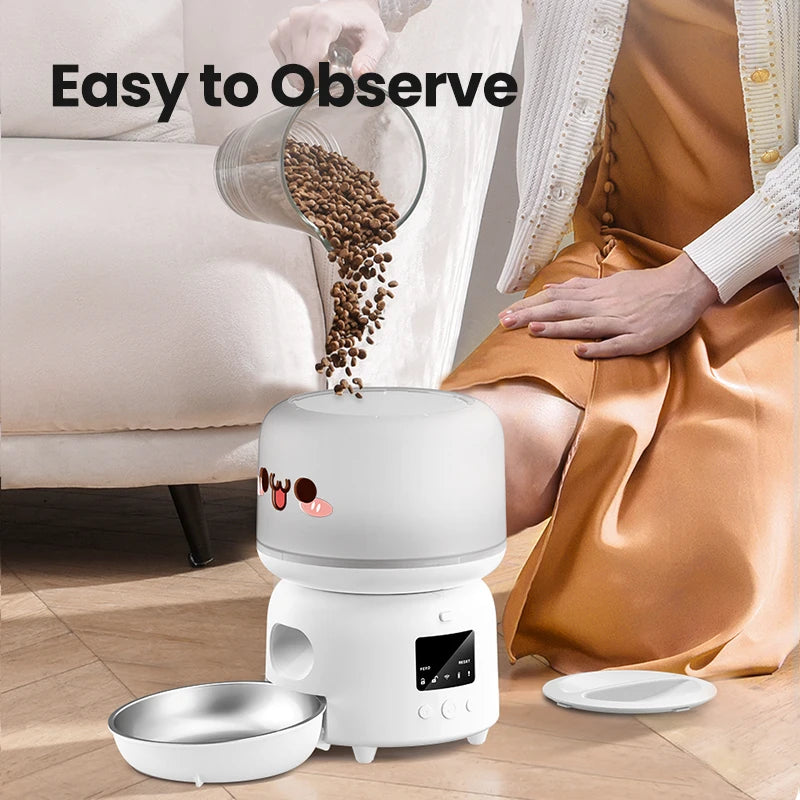 ROJECO Automatic Cat Feeder