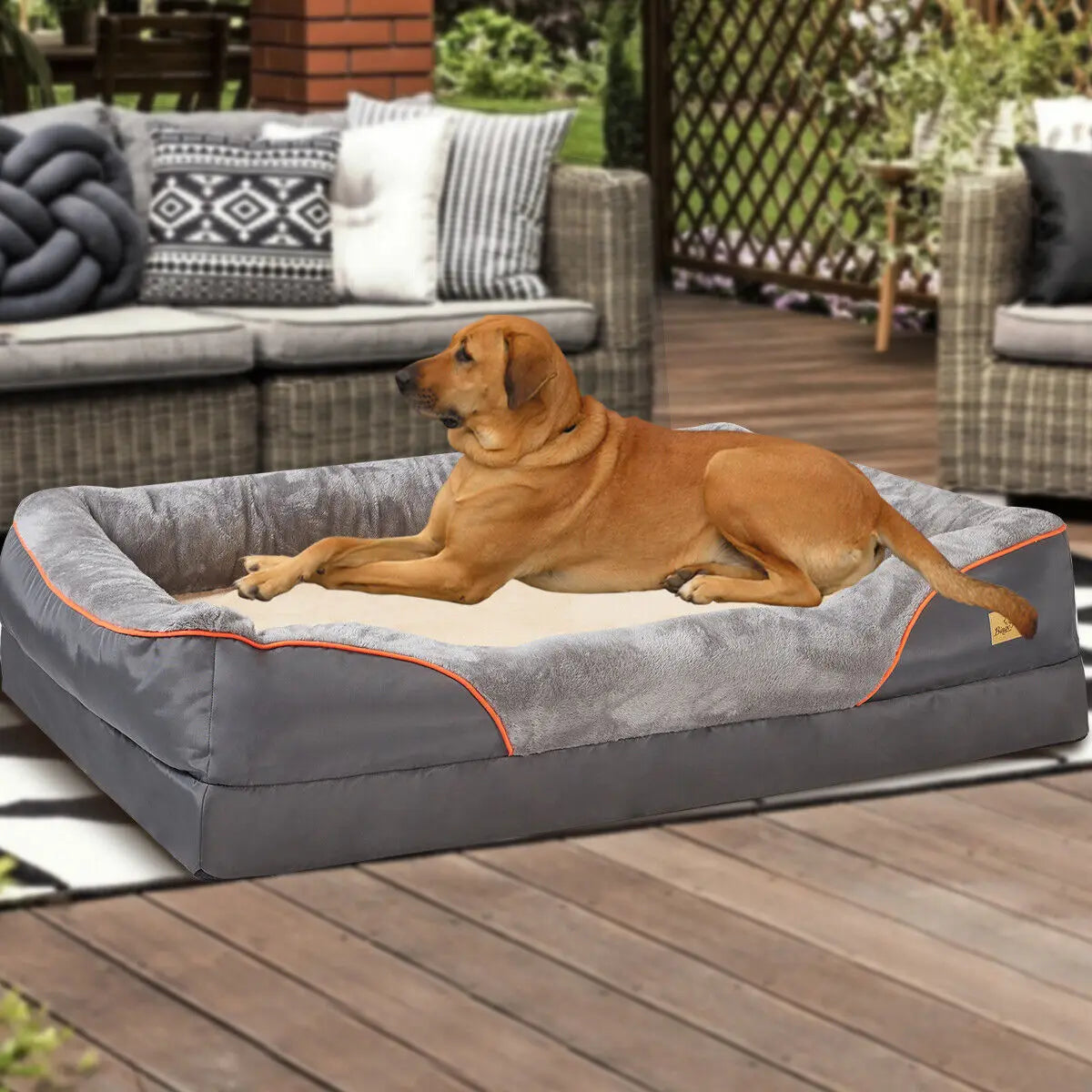 Orthopedic Dog Bed with Super Soft Foam