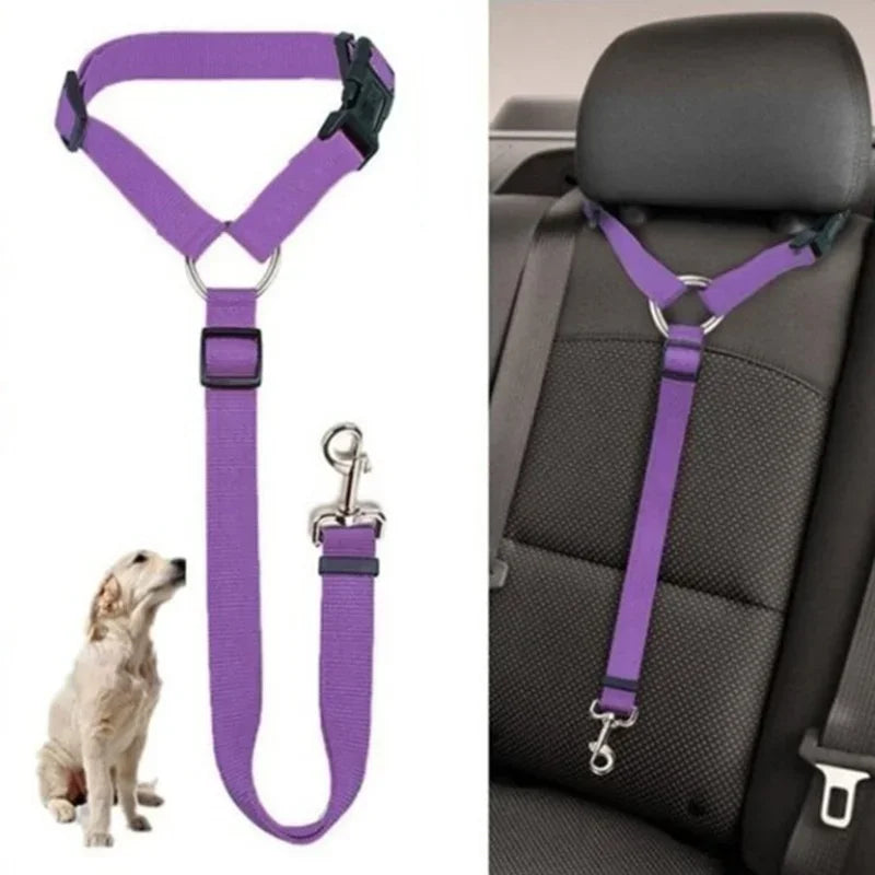 Two-in-One Pet Car Seat Belt