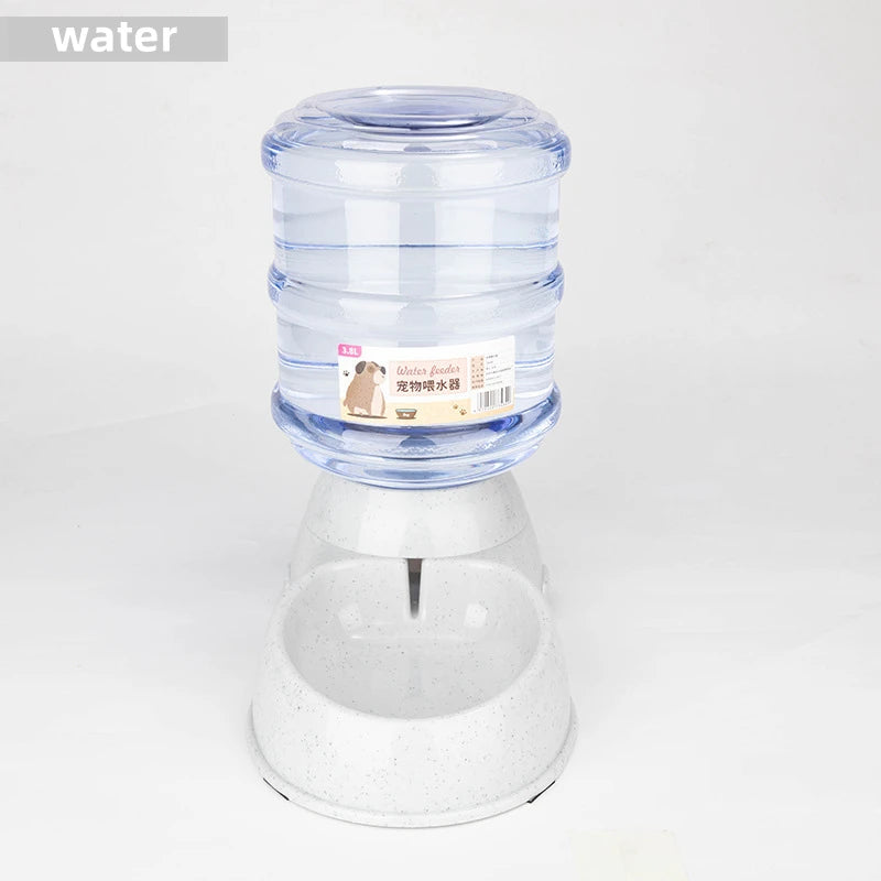 Large Capacity Pet Feeder & Water Dispenser