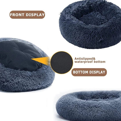 Round Pet Bed for Large Dogs