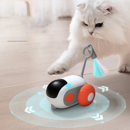 Remote Control Cat Teaser Car