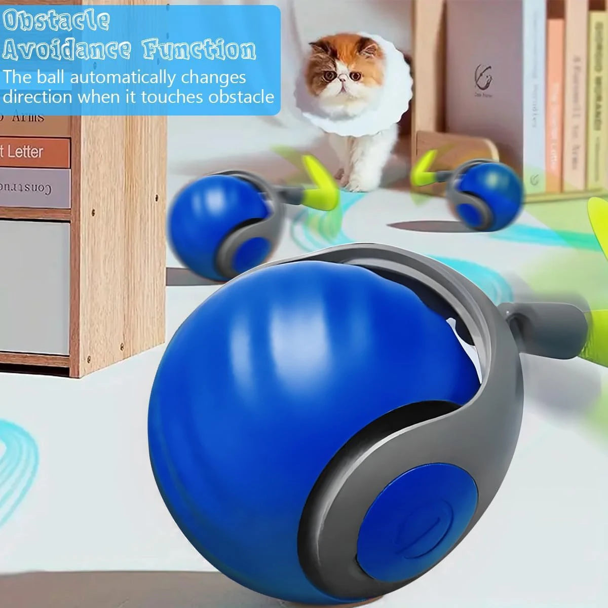 Automatic Moving Balls for Cats & Dogs