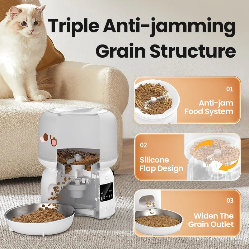 ROJECO Automatic Cat Feeder